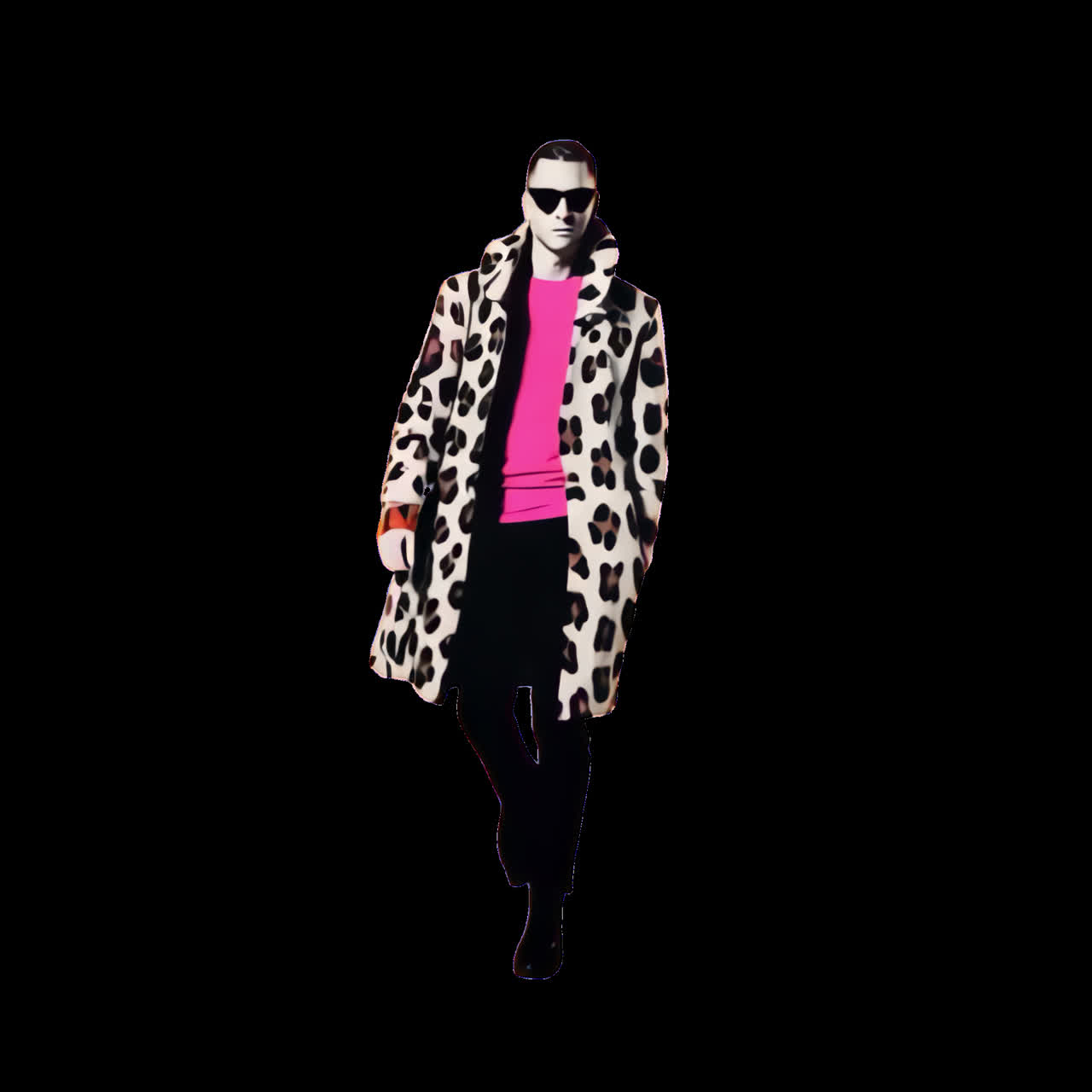 Stilfuld mode med leopardmønster