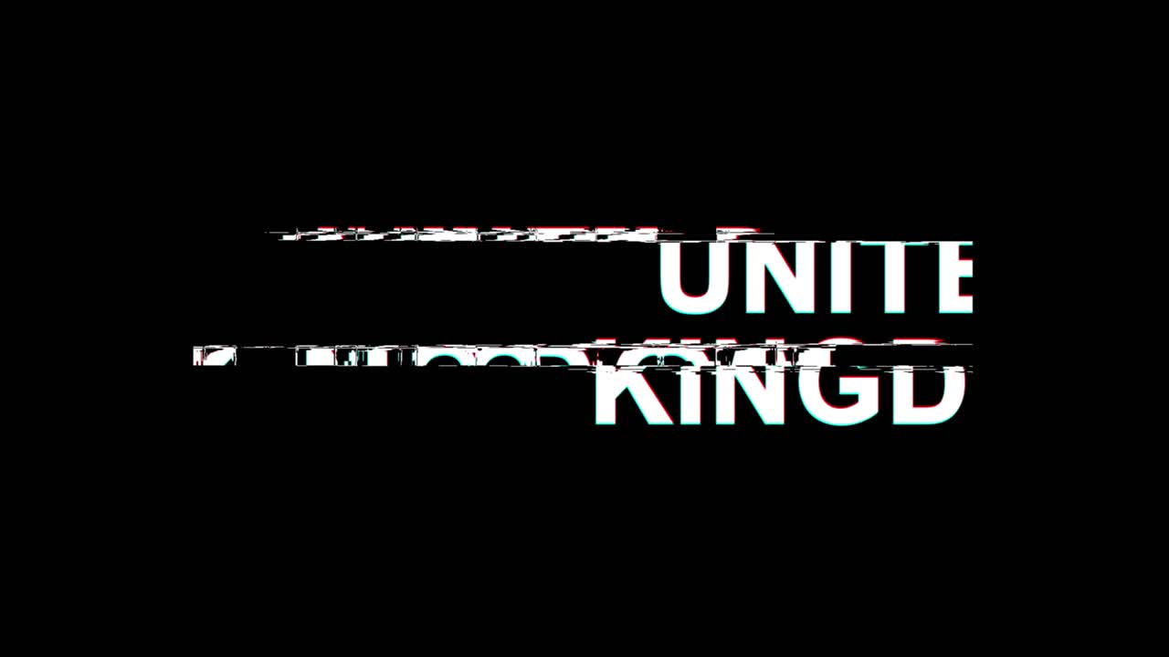 United Kingdom Text Graphic
