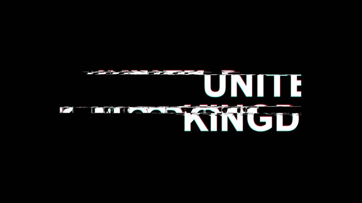 United Kingdom Text Graphic