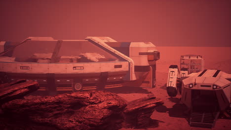 puesto avanzado de exploración de marte
