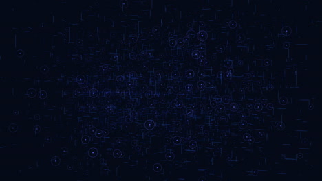 complex and interconnected a captivating network of circles and lines
