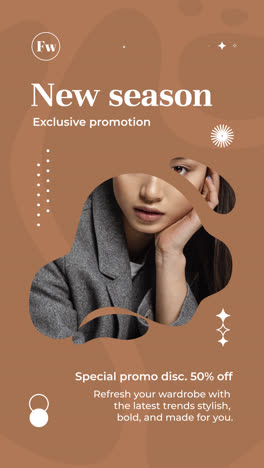 new season fashion sale and exclusive promotion