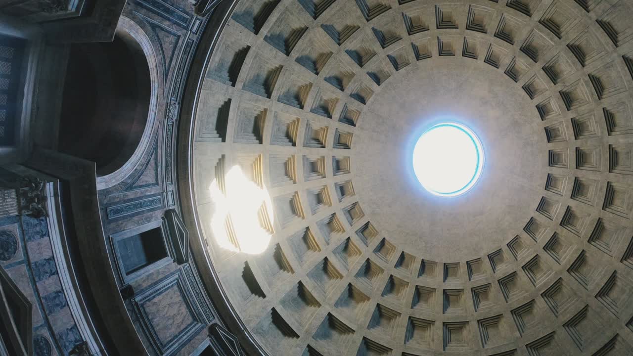 고대 천장, 대성당의 고대 천장이, 로마, 이탈리아