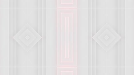 abstract geometric pattern with pink neon lines
