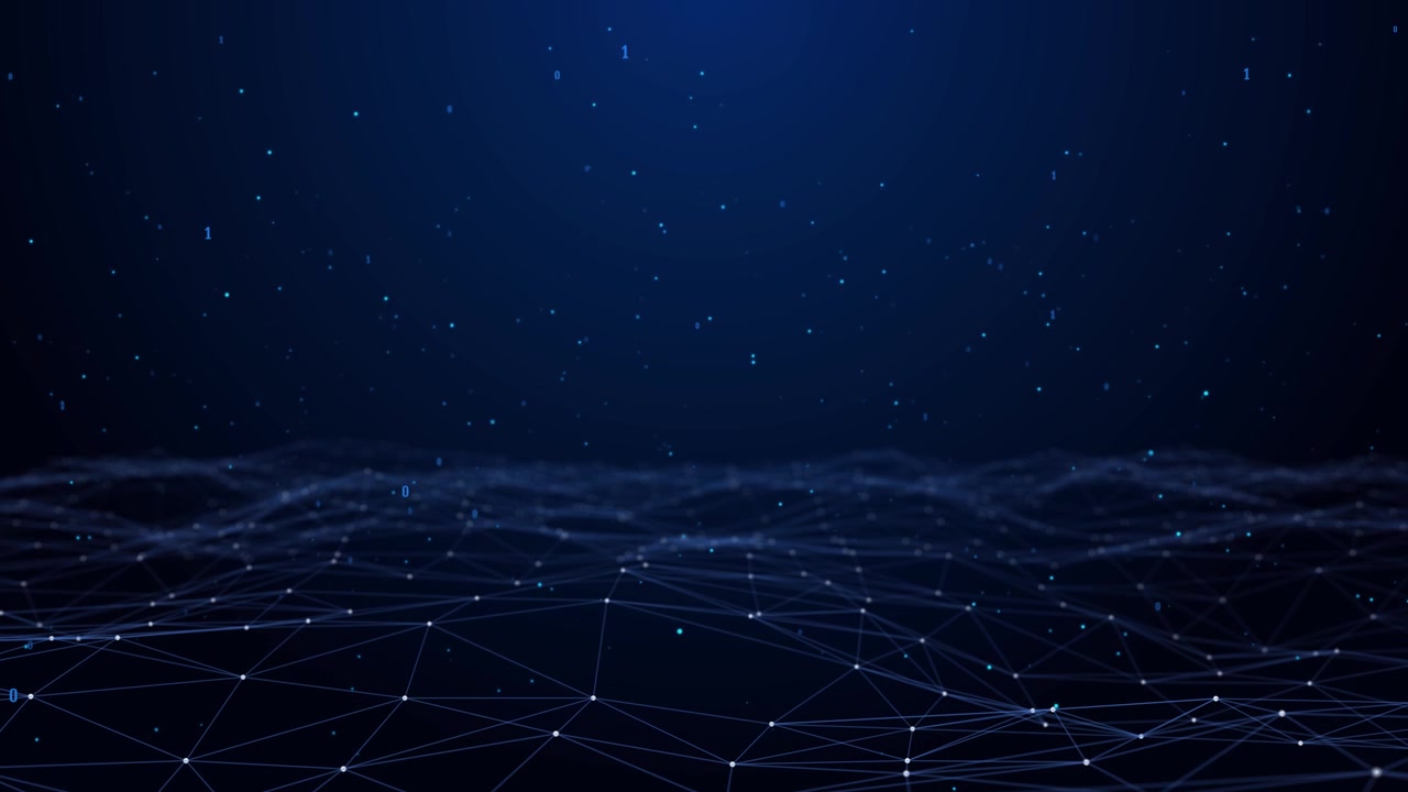 Digital big data stream futuristic wave infographic technology in smart cloud server ai artificial