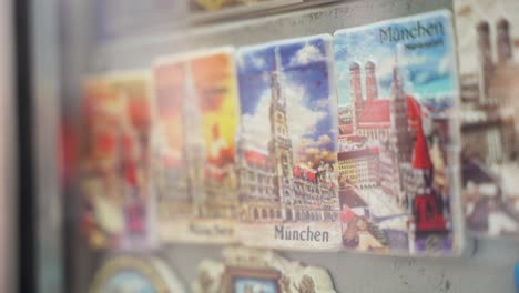 a pan of munich fridge magnets