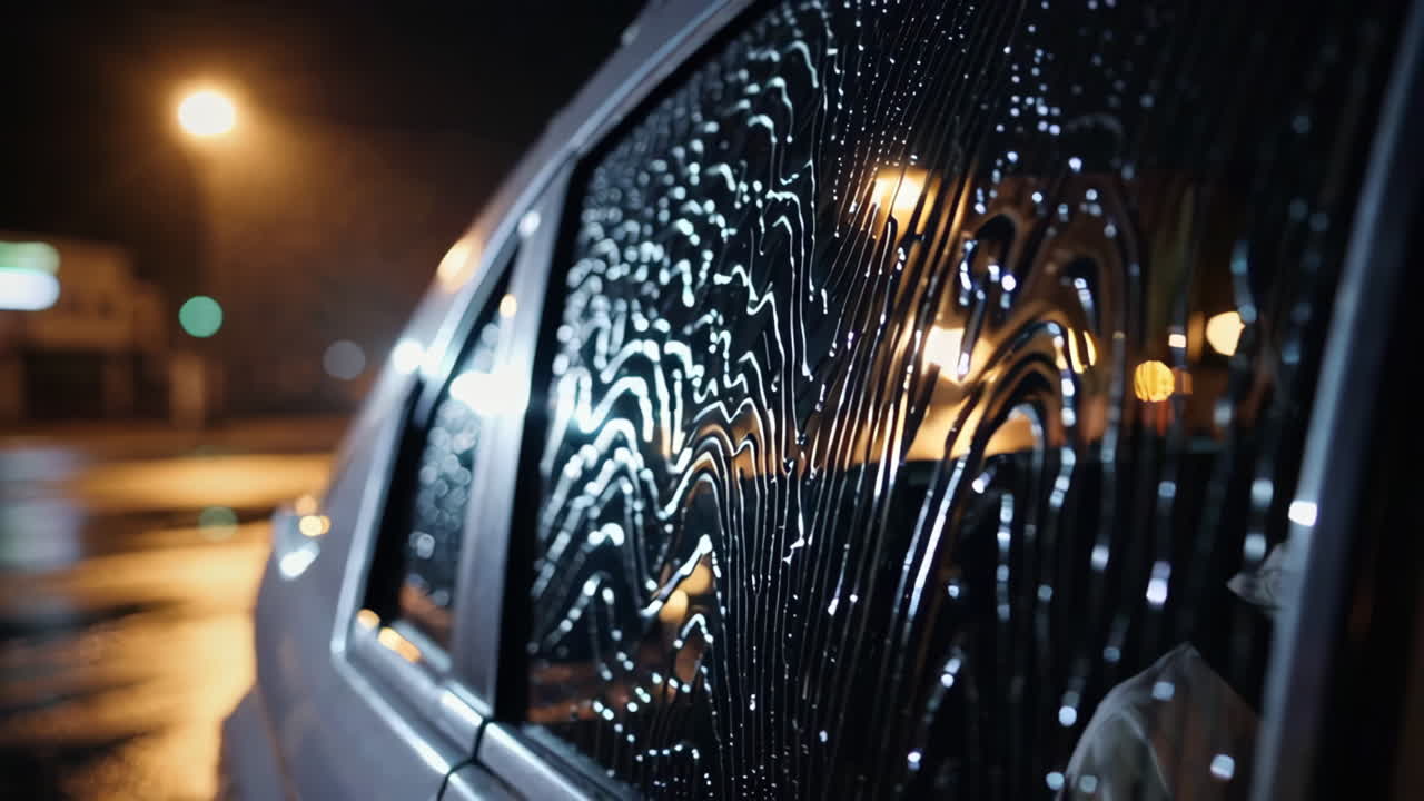 비가 오는 밤 드라이브