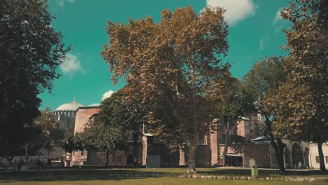 toma graduada de color cinematográfico de darpane i amire museo del palacio de topkapi estambul turquía