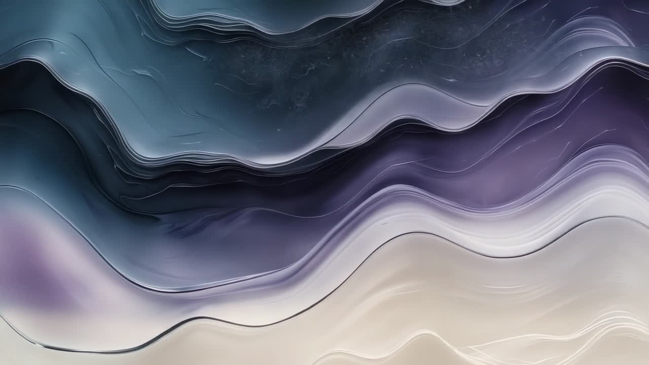 Abstract Wavy Gradient Background