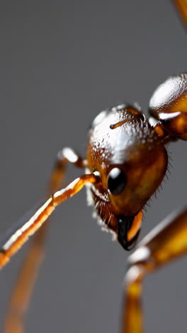 close-up of an ant