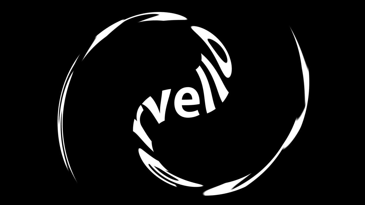 멋진 텍스트 애니메이션 메시지 모션 그래픽