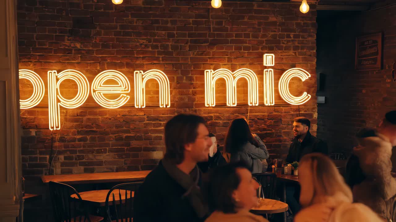 아한 카페에서 오픈 마이크 밤