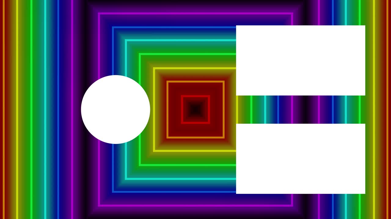 señal de neón barra línea de extremo tarjeta de extremo pantalla gráficos de movimiento
