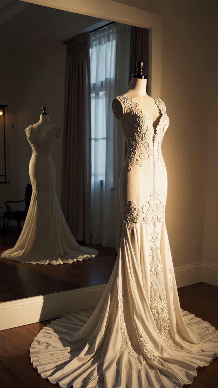 우아한 웨딩 드레스