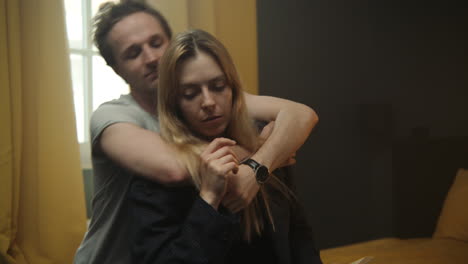 couple in a difficult situation
