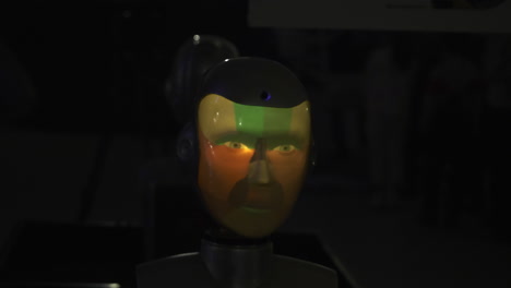 robot head display