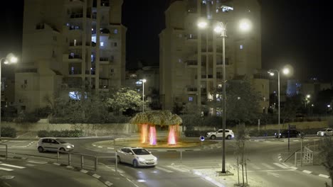 noche en la ciudad - aérea