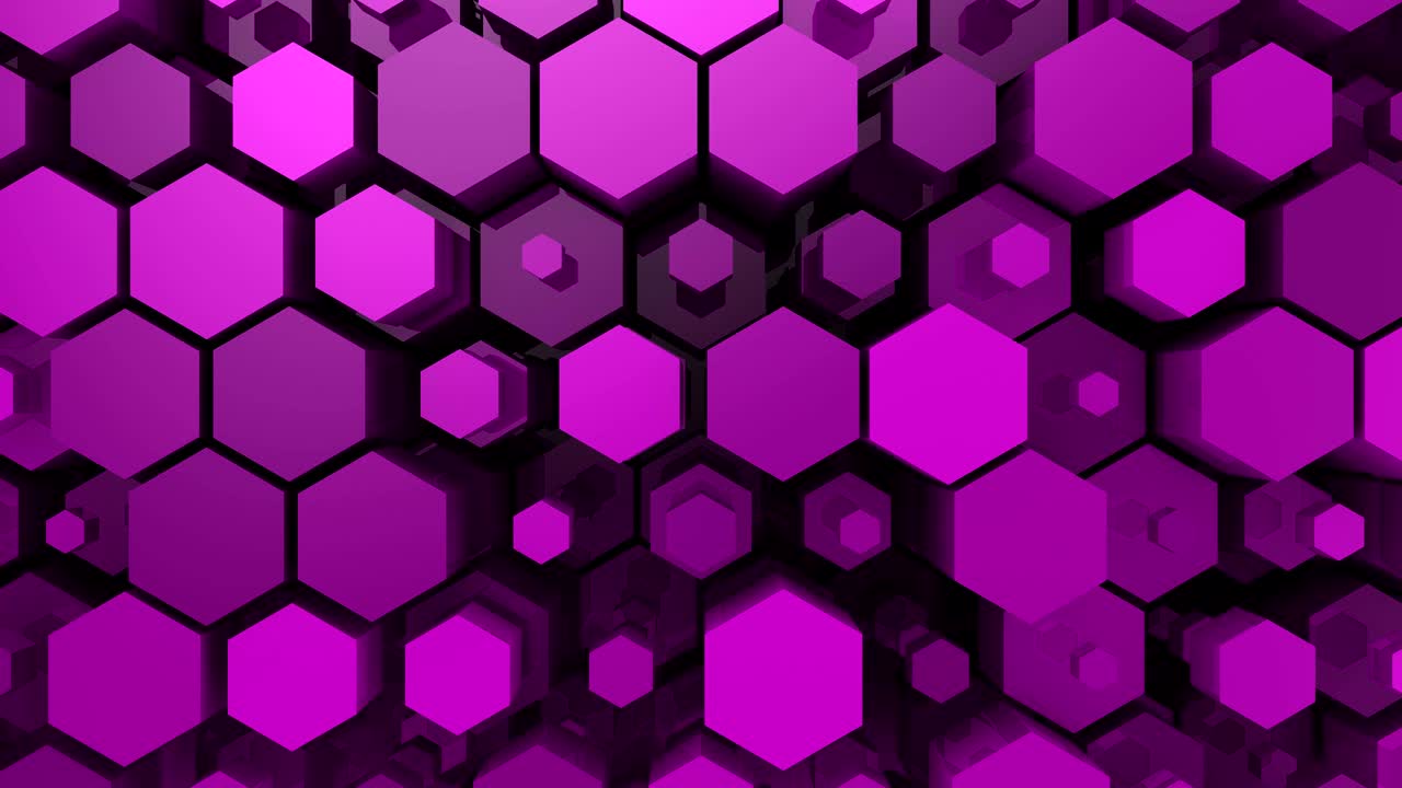 el fondo de los hexágonos