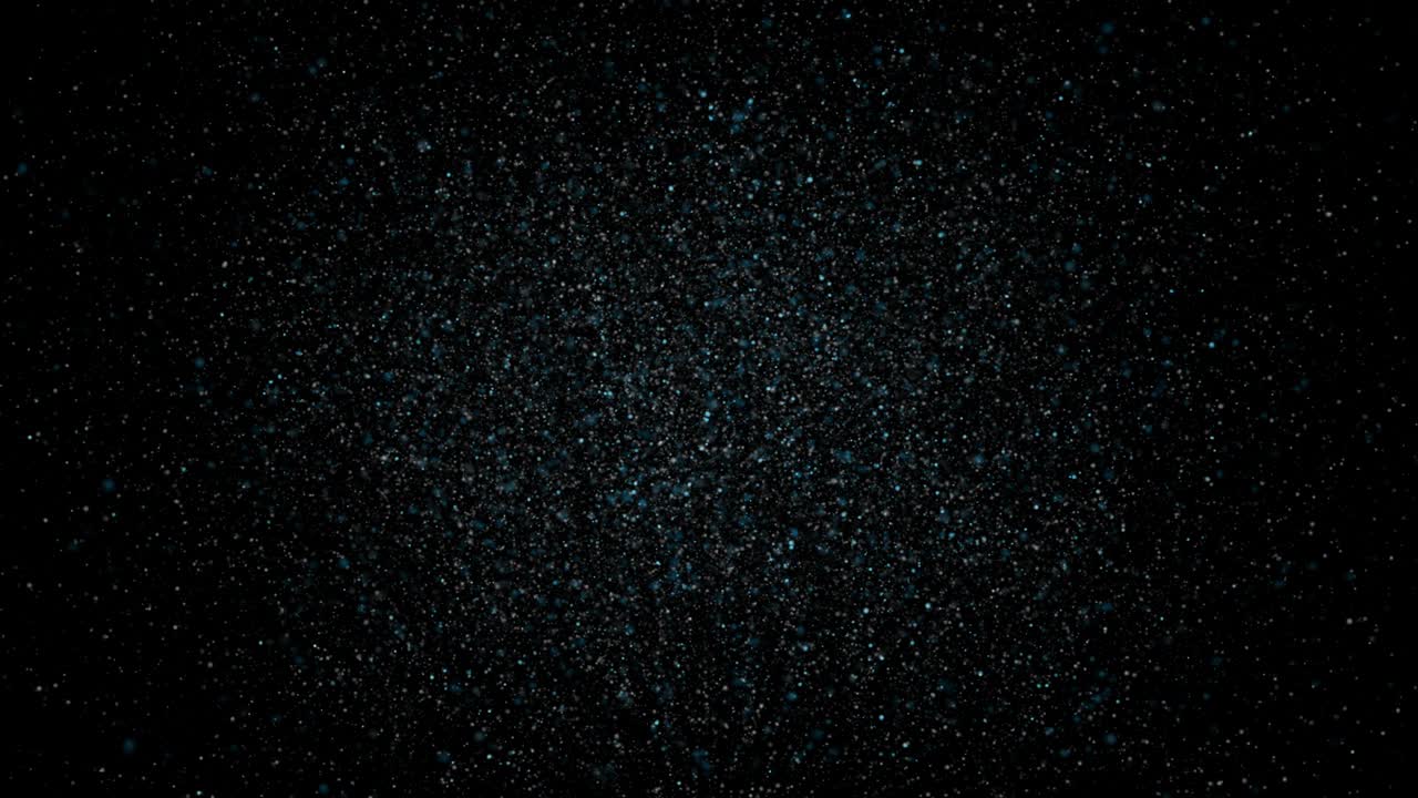 el polvo de partículas de algodón es un video de stock 4k multicolor.