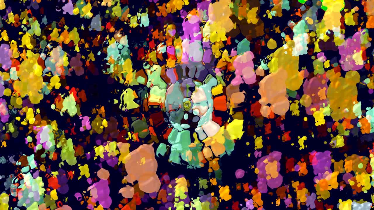 추상적인 애니메이션 배경