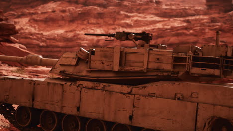 Amerikanischer-Panzer-Abrams-In-Afghanistan