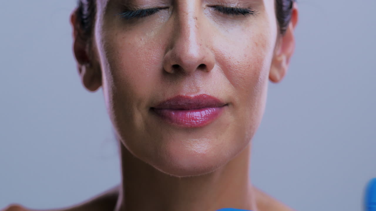 Woman Receiving Botox Injection
