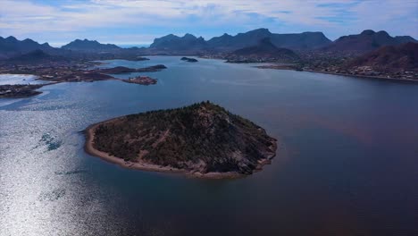 Flight-over-a-small-island-in-the-sea-of-Cortez