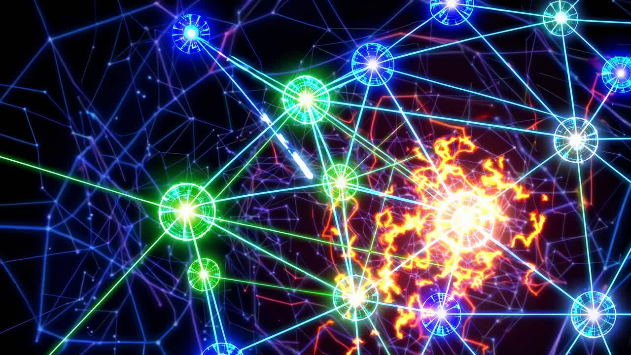 추상적인 네트워크 시각화