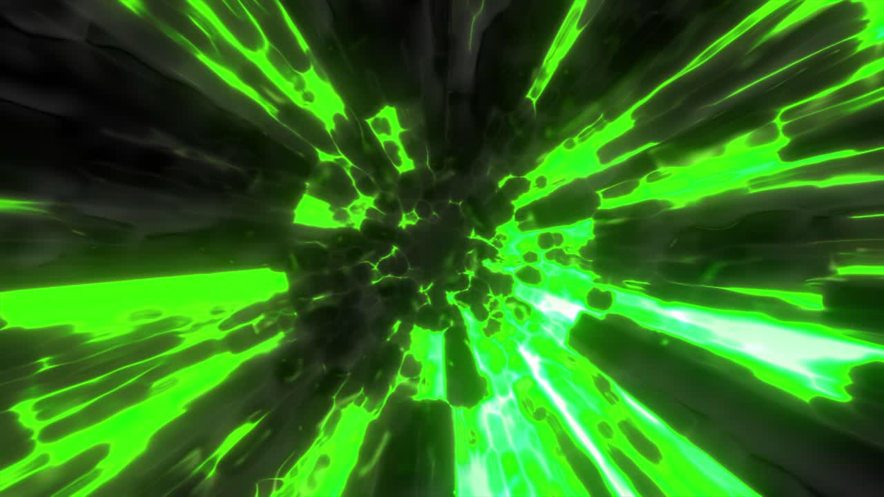 líneas de energía brillantes 3d abstractas