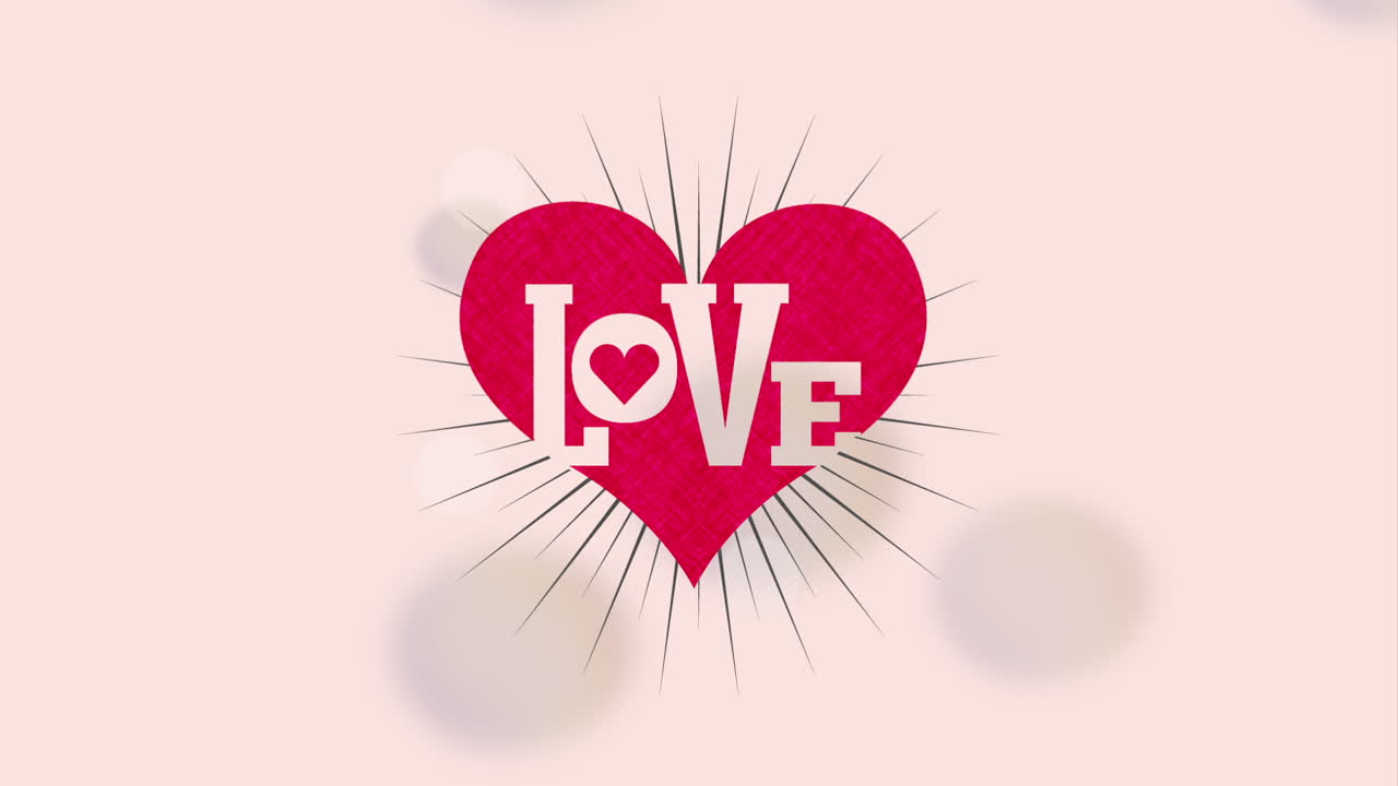 Design tipografico Cuore con Amore