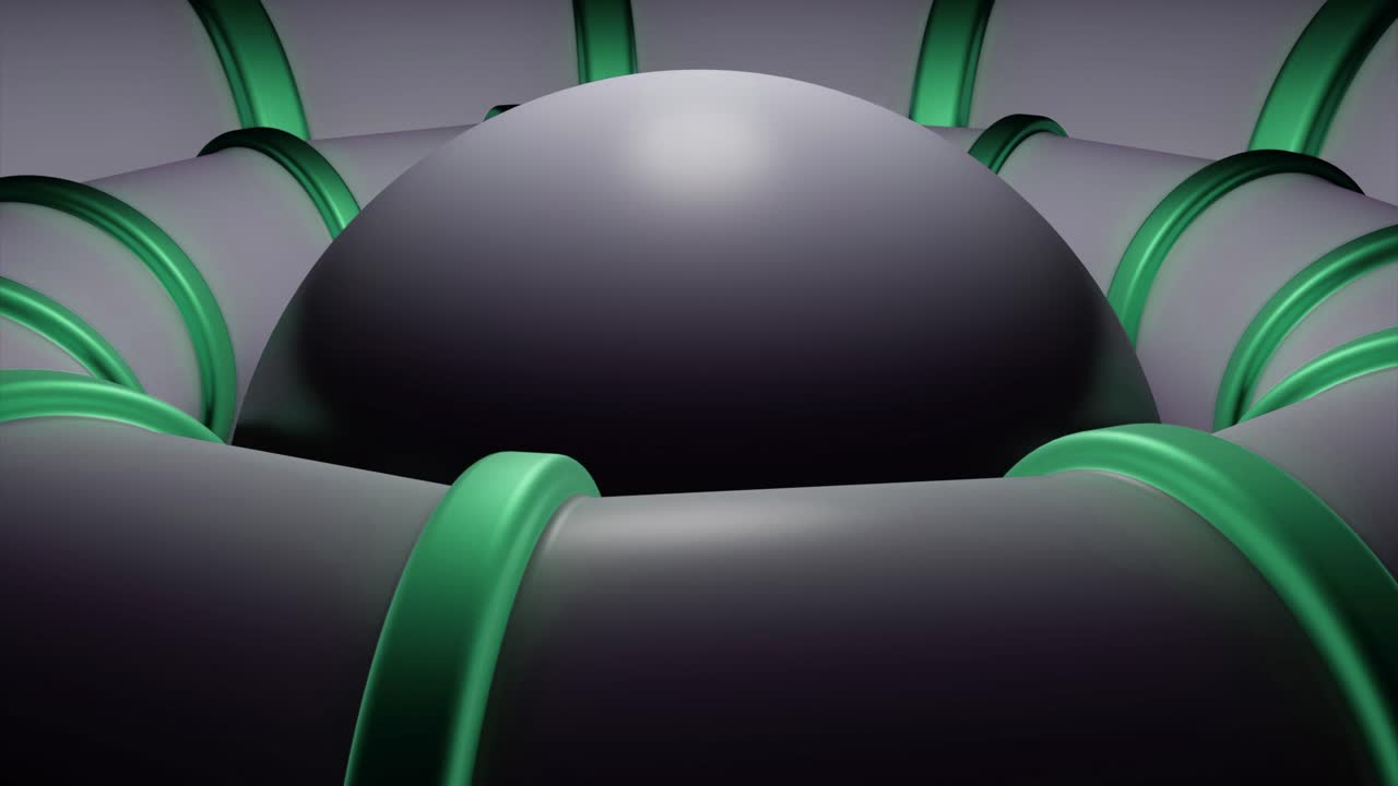 diseño abstracto de esferas 3d