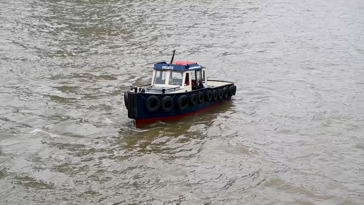 프랜토 보트, 테임즈 강, 런던, 영국