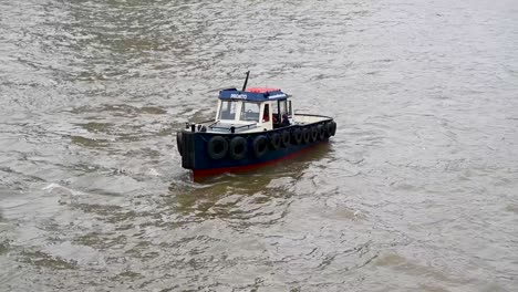 pronto boat, river thames, london, united kingtom