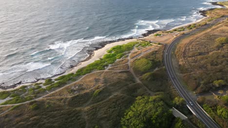 Drone-flyover-of-alan-davis-in-honolulu-hawaii