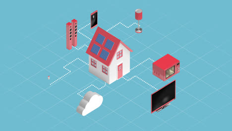 home appliances connecting through cloud computing