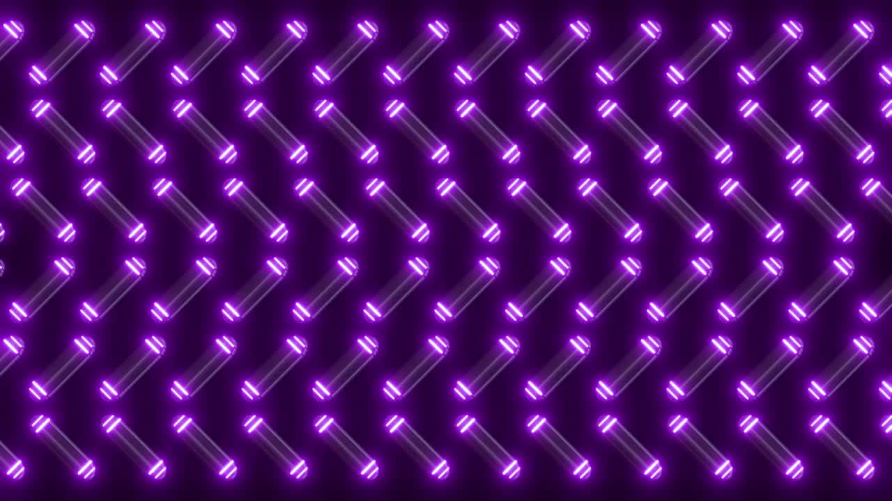 Abstract Purple Neon Geometric Pattern