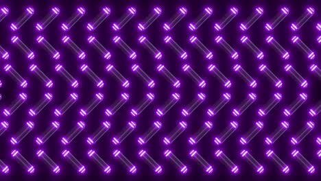 patrón geométrico de neón púrpura abstracto
