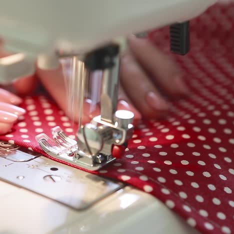 seamstress sews clothes