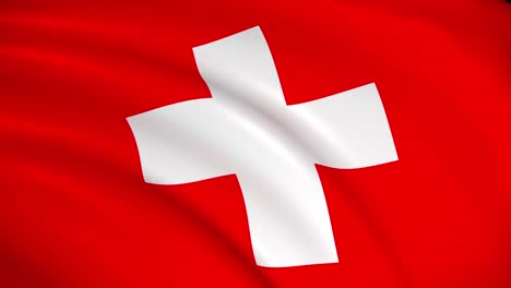 the national flag of switzerland