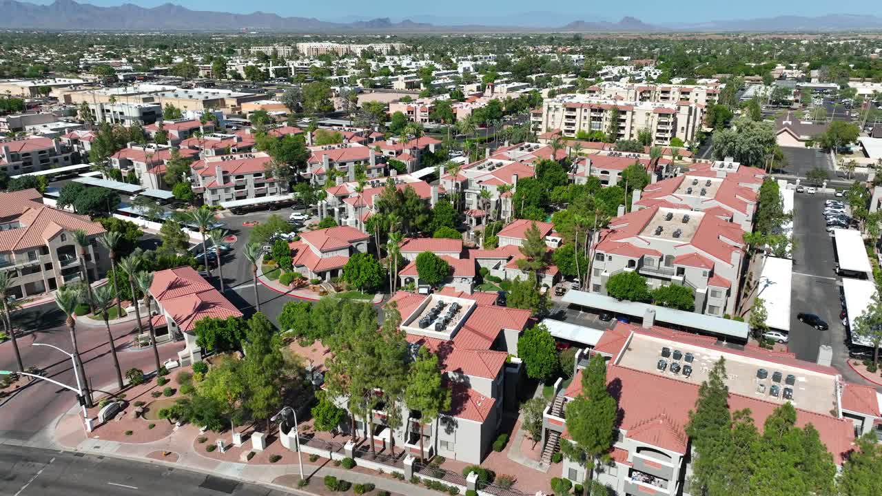 Comunidad de apartamentos cerrada en Scottsdale, Arizona