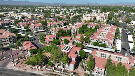Gated-apartment-community-in-Scottsdale,-Arizona