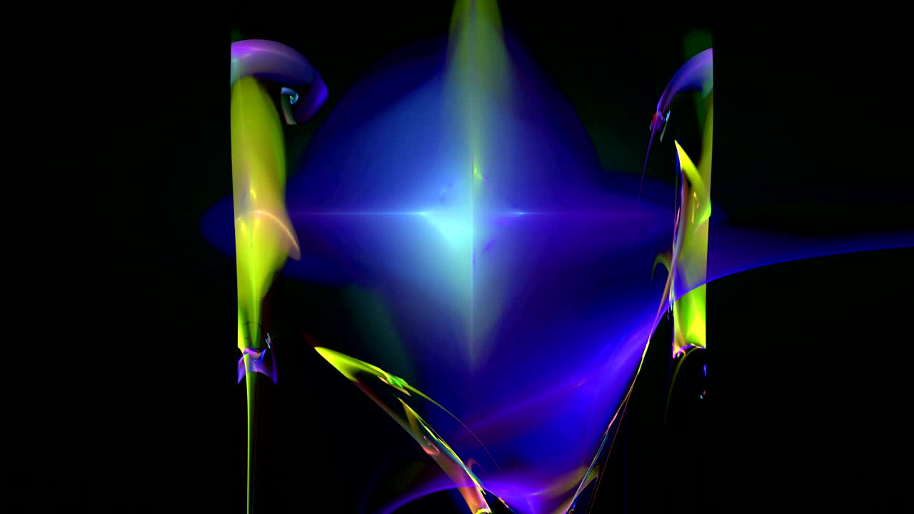 fondo de movimiento abstracto de patrón azul amarillo