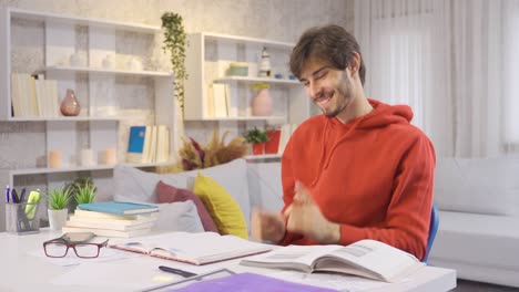 Carefree-young-man-dancing-while-listening-to-his-favorite-song.