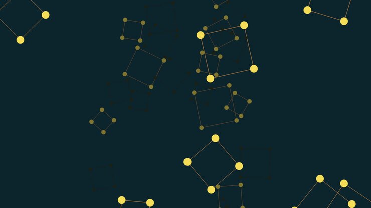 Interconnected nodes create network web