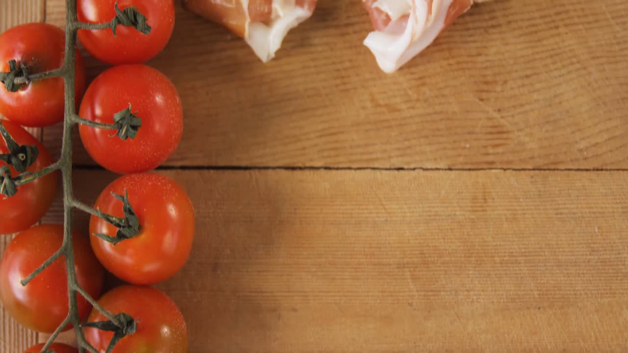 당근, 칼, 토마토 및 애피티저