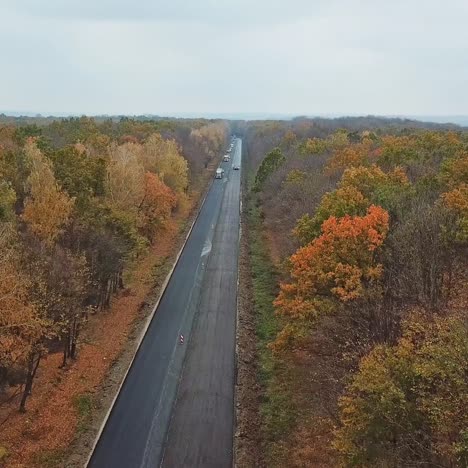 construction of road in rural area