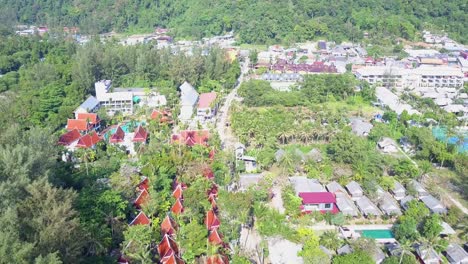 beautiful aerial footage of thailand