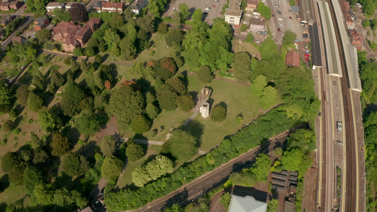 성령 묘지 베이징스토크 위에서  ⁇  다운 항공 촬영