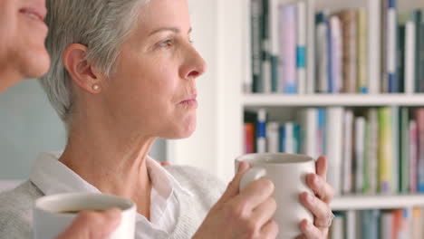 Senior-couple,-coffee-and-communication