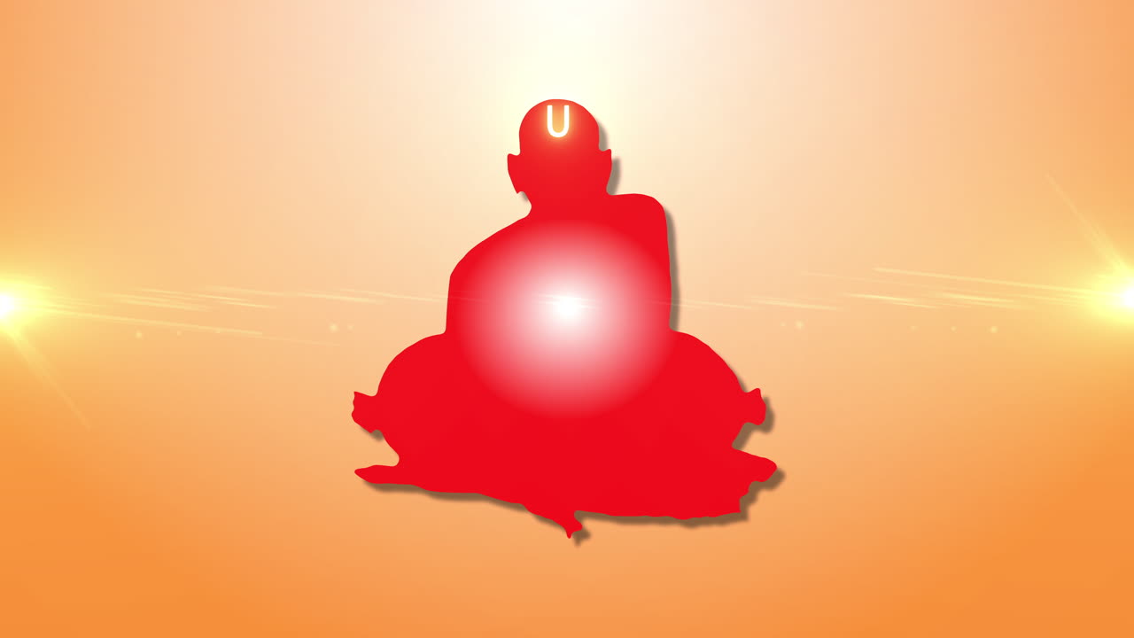 Animation of Swami Samartha, an Indian Guru who was considered as a avatar of Dattatreya, a Hindu religion God.